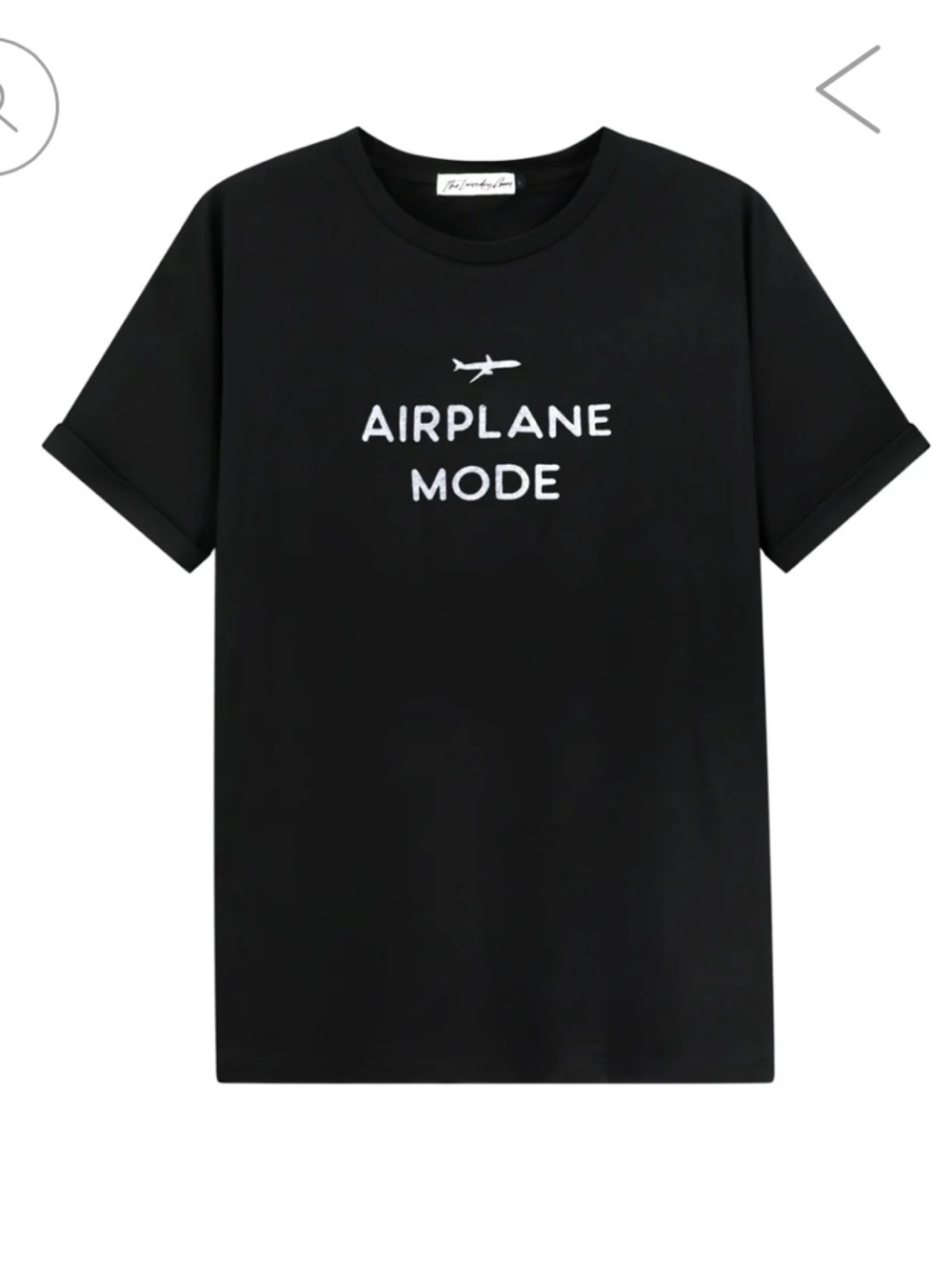 The Laundry Room Airplane Mode Print Tee